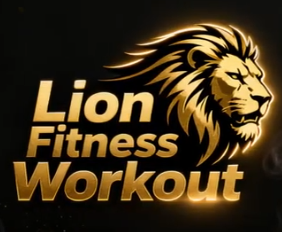 Lion Fitness Workout Logo